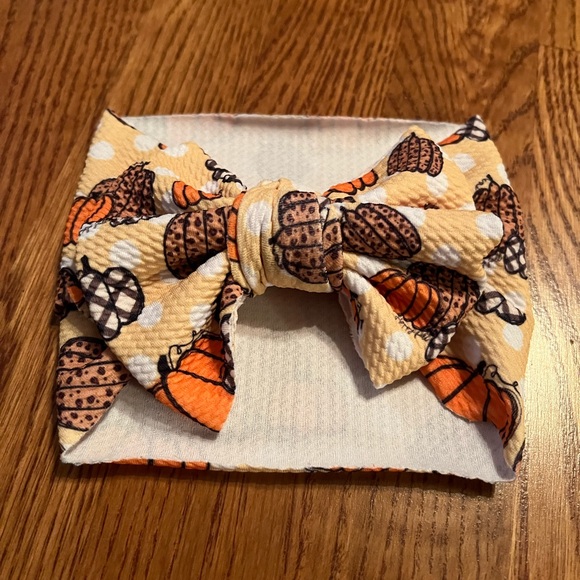 🟠Pumpkin Head Wrap - Picture 5 of 5